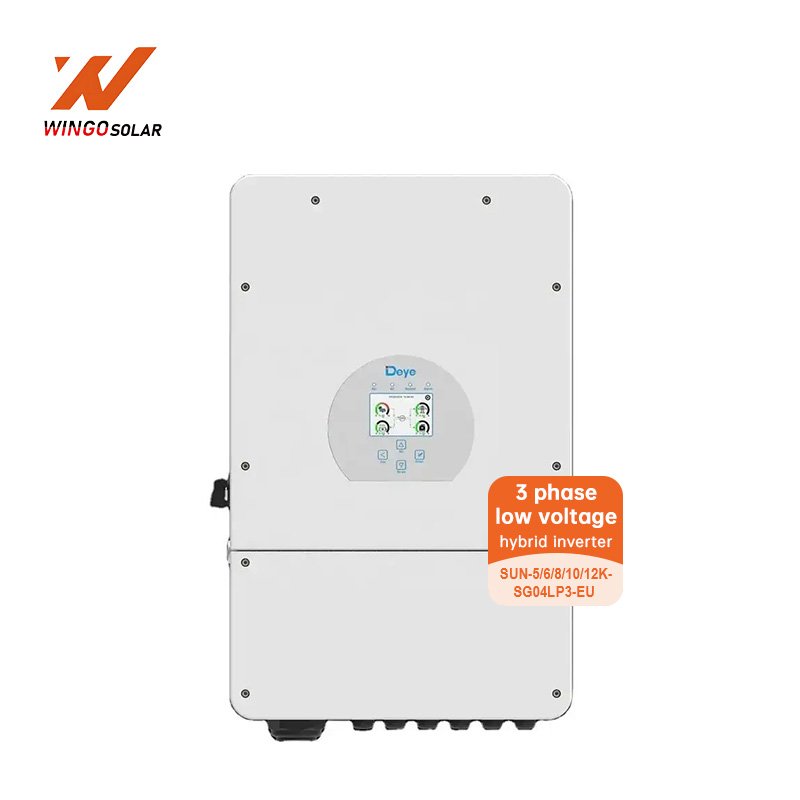 High Quality Deye Hybrid Inverter 8KW 10KW 12KW 20KW 25KW High Voltage Solar Hybrid Inverter For Solar System
