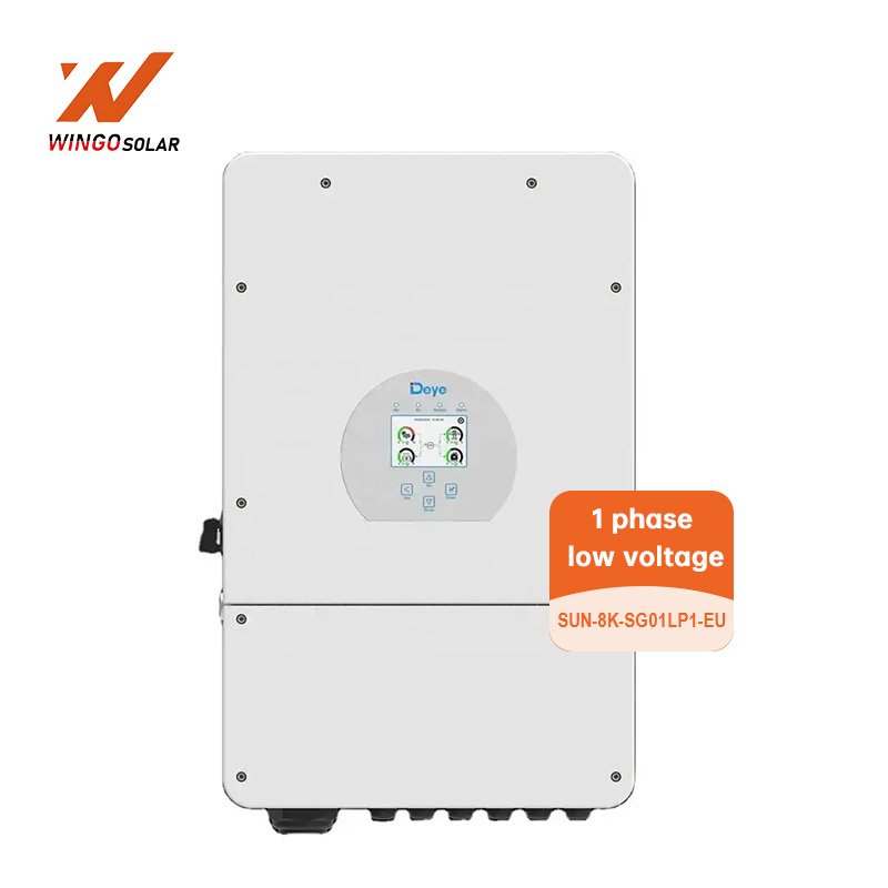 High Quality Deye Hybrid Inverter 8KW 10KW 12KW 20KW 25KW High Voltage Solar Hybrid Inverter For Solar System