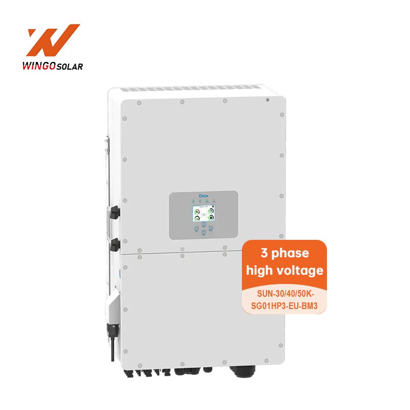 High Quality Deye Hybrid Inverter 8KW 10KW 12KW 20KW 25KW High Voltage Solar Hybrid Inverter For Solar System