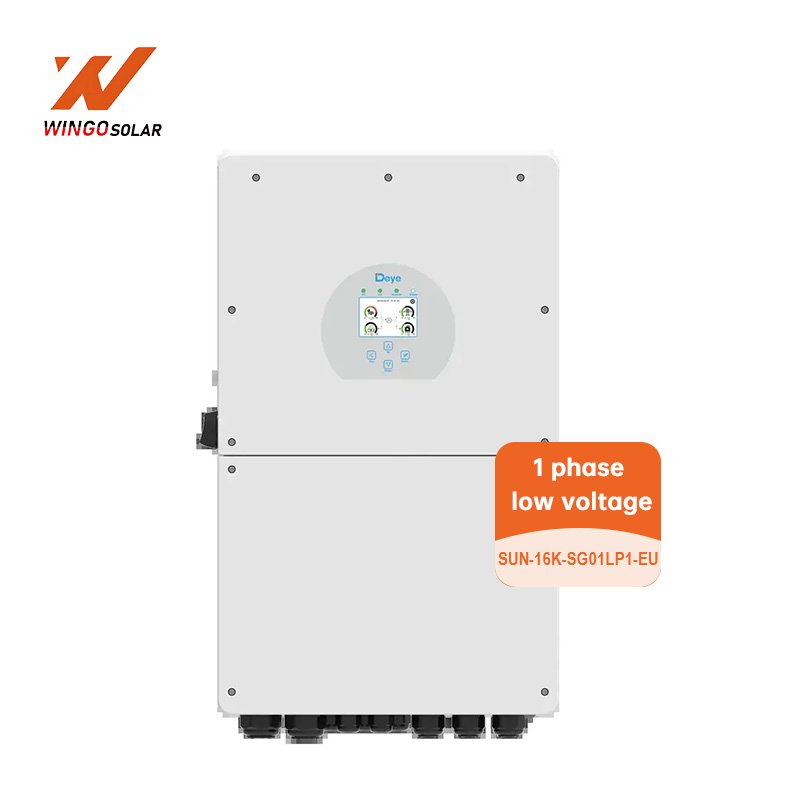 High Quality Deye Hybrid Inverter 8KW 10KW 12KW 20KW 25KW High Voltage Solar Hybrid Inverter For Solar System