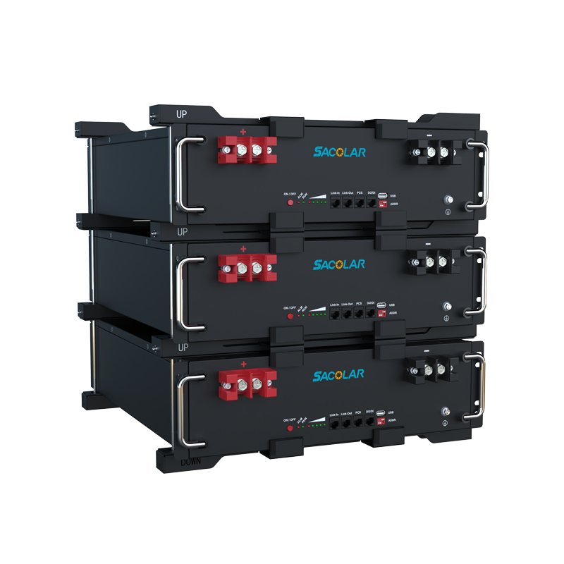 Lithium Battery For Solar Inverters Good Communication BMS 100Ah 48v