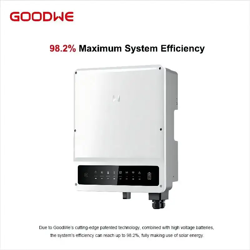 Factory Supply Goodwe 6kw Hybrid Grid Solar Inverter ET PLUS+ Series GW10K-ET Hybrid 6KW Europe Home Solar System