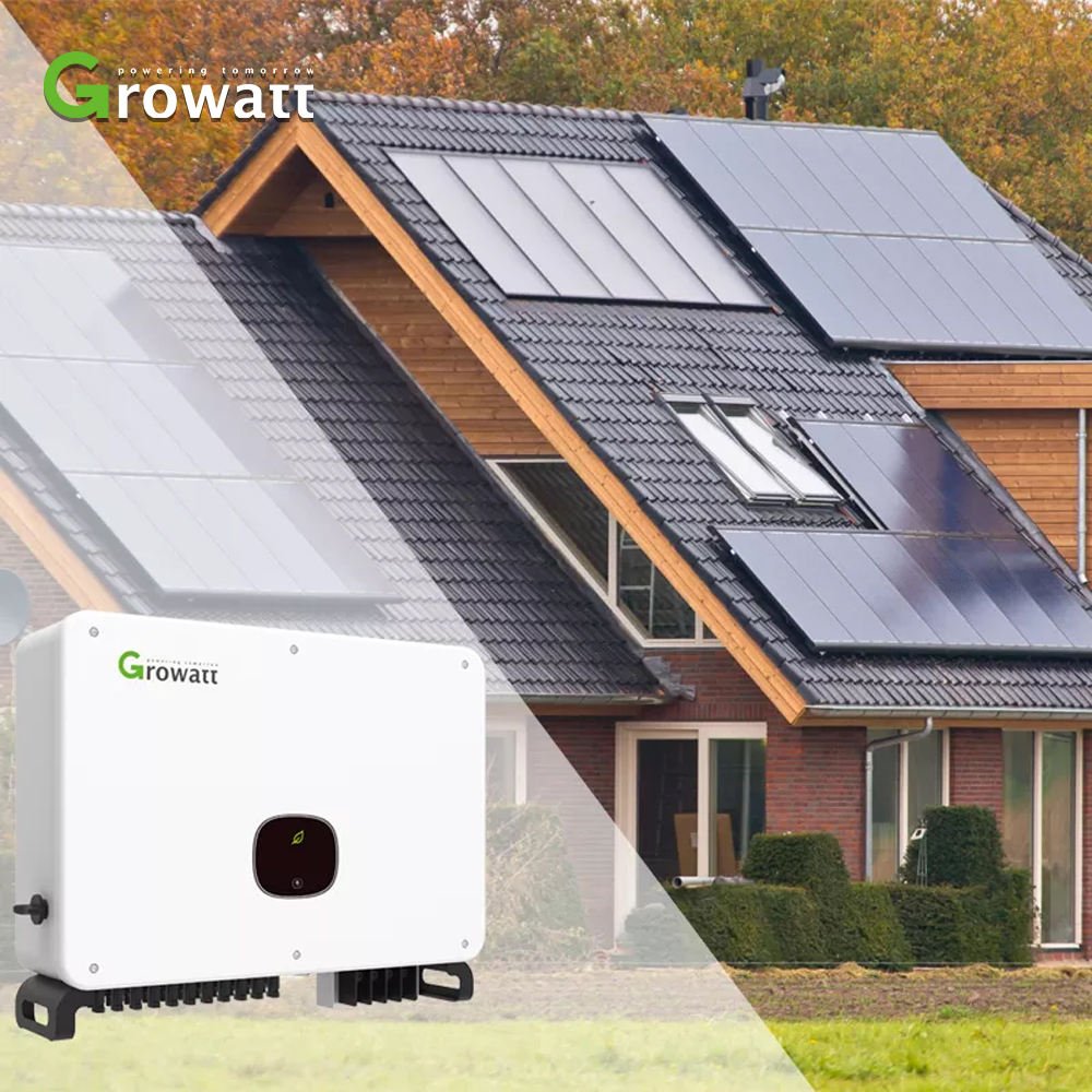 Growatt on grid inverter 40KW 50KW 60KW EU standard three phase on grid solar inverter