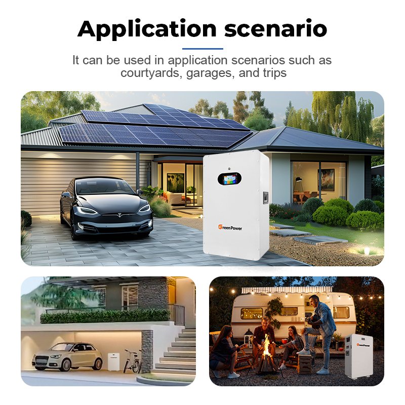 Eu Stock Inverter Battery Lithium 48V 51.2V 200Ah 5.12Kwh 10.24Kwh Lifepo4 Power Wall Mounted Household solar Power Systems