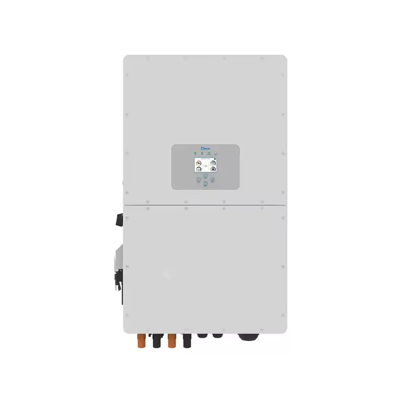 Good quality Deye SUN-50K-SG01HP3-EU-BM4 20kW 30kW 40kW 50kW Three Phase high voltage hybrid Solar inverter With Certificated