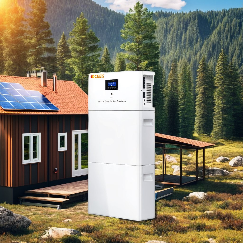 5kw 10kw Off gird Hybrid Solar Energy Storage system Solar Systems with Battery backup commercial use 5kw 10kw