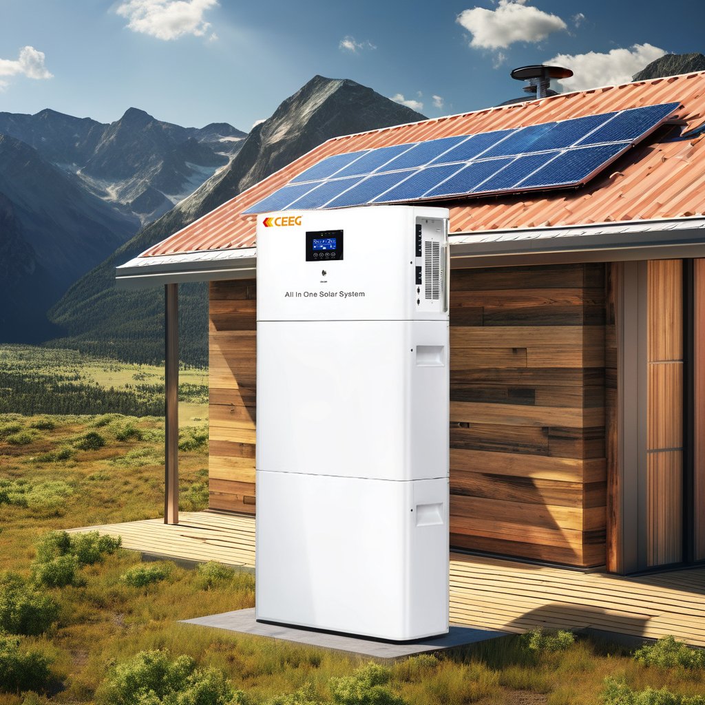 5kw 10kw Off gird Hybrid Solar Energy Storage system Solar Systems with Battery backup commercial use 5kw 10kw