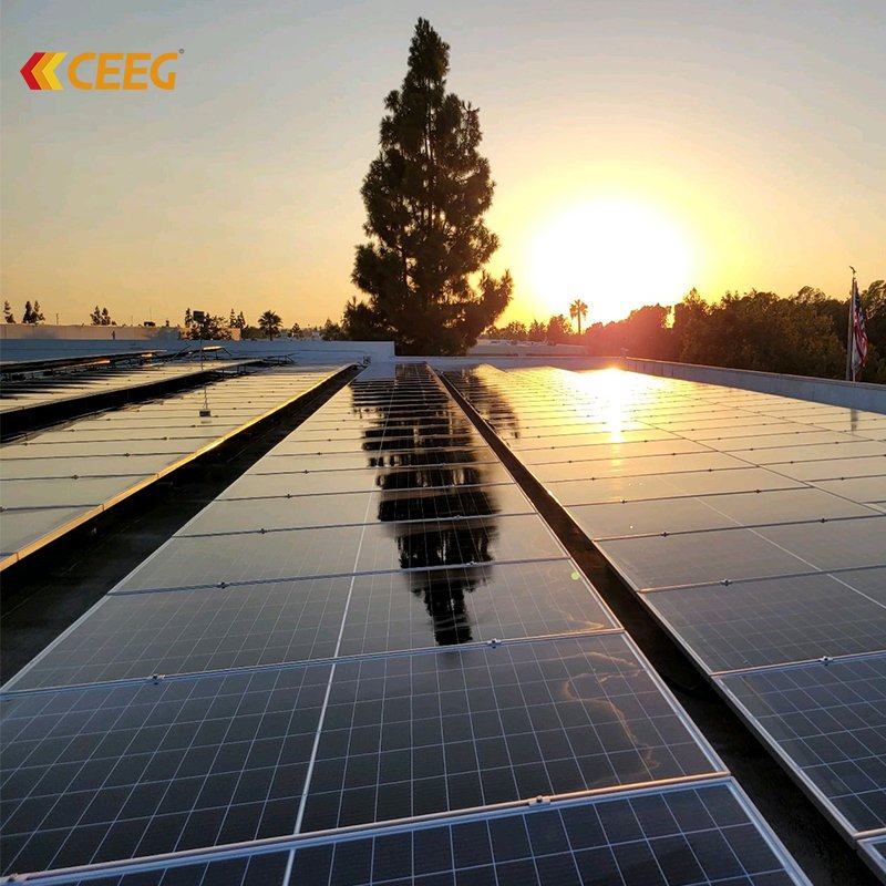 5kw 10kw Off gird Hybrid Solar Energy Storage system Solar Systems with Battery backup commercial use 5kw 10kw