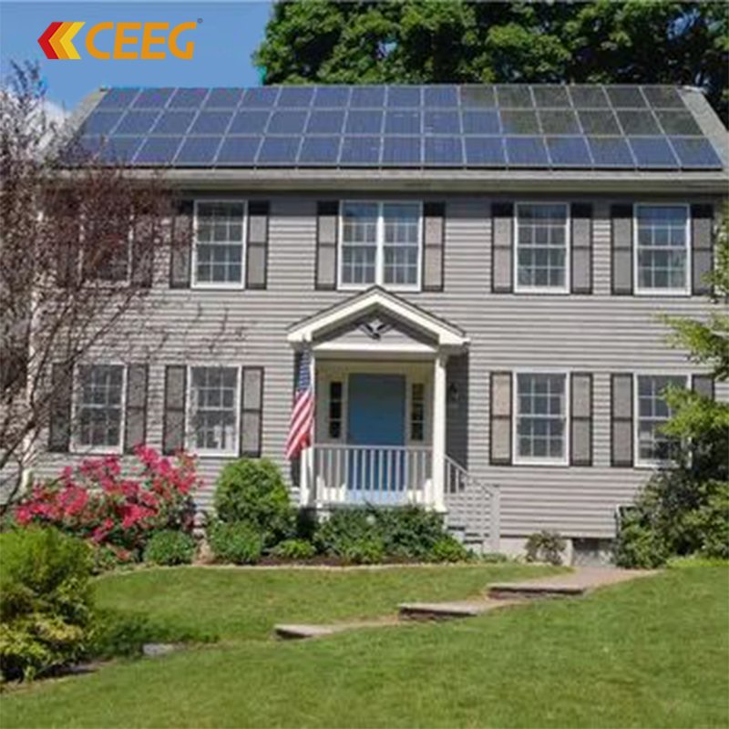 5kw 10kw Off gird Hybrid Solar Energy Storage system Solar Systems with Battery backup commercial use 5kw 10kw