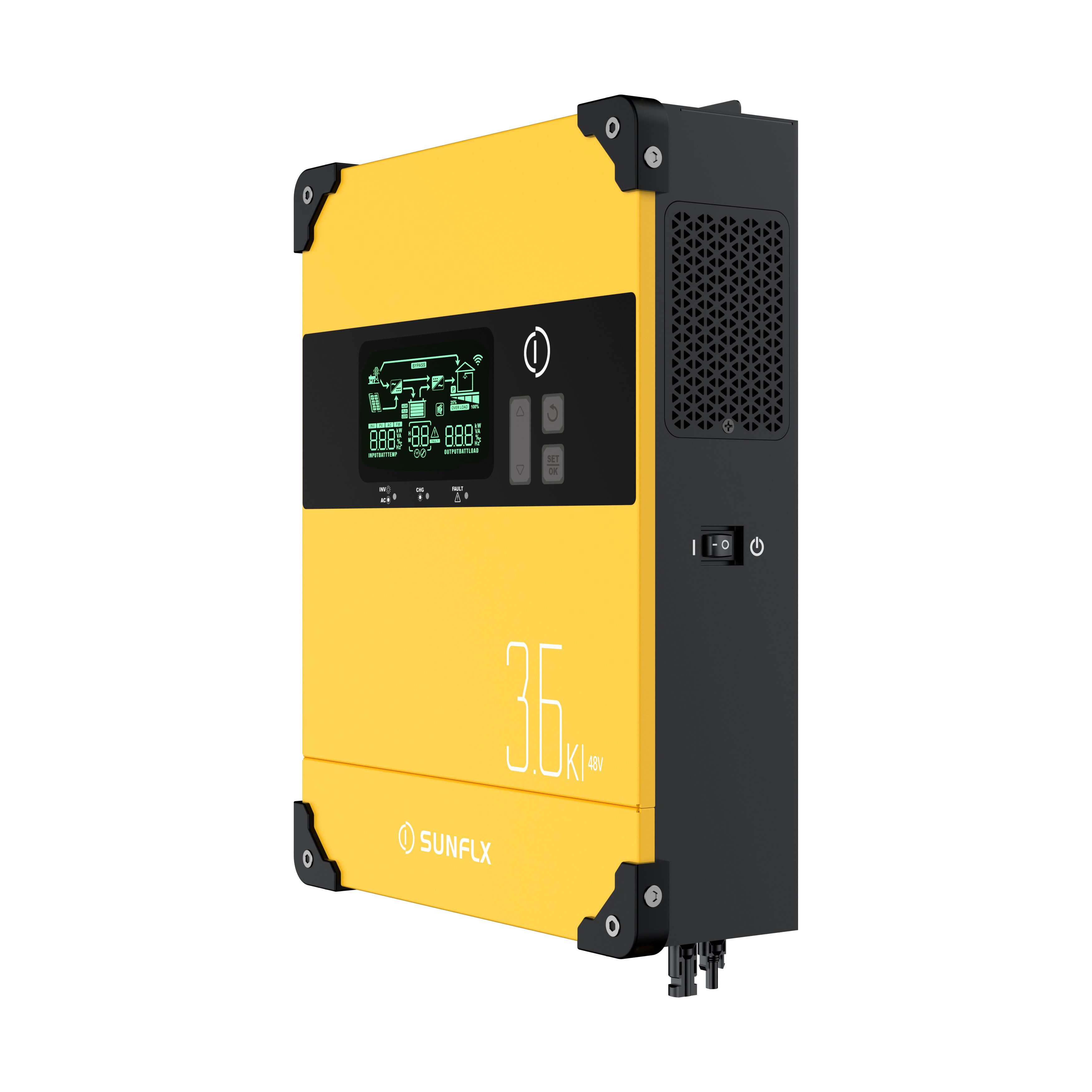 Sunflx off grid 48V 3600W 6000W System Off-Grid Storage Inverter 3.6kva Solar Inverter with mppt controller 48v 3600w
