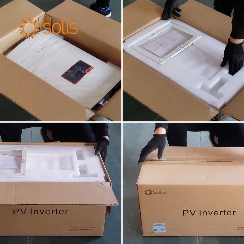 Solis Solar Inverter 4Kw 4.6Kw 5Kw 6Kw Inverter Grid Tie 230V Solar Power System Solar Power Inverters
