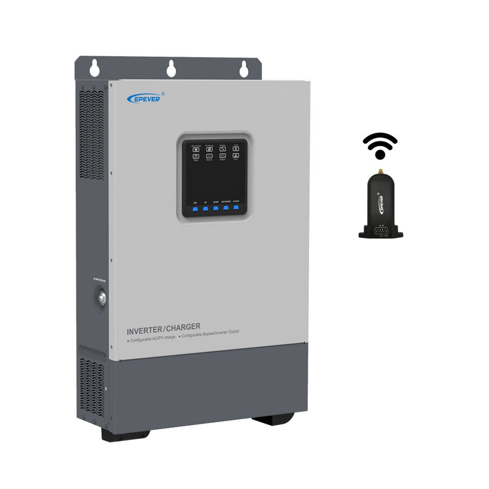 UP5000-HM8042 EPEVER hybrid solar inverter off grid solar inverter 5000w with 48V 80A solar charge controller and grid charger