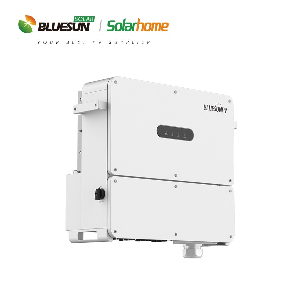 Bluesun home systems 50KW Solar Grid Tie 10kw 20KW 30KW inverter PV solar panel power System 15KW Off Grid with MPPT Controller