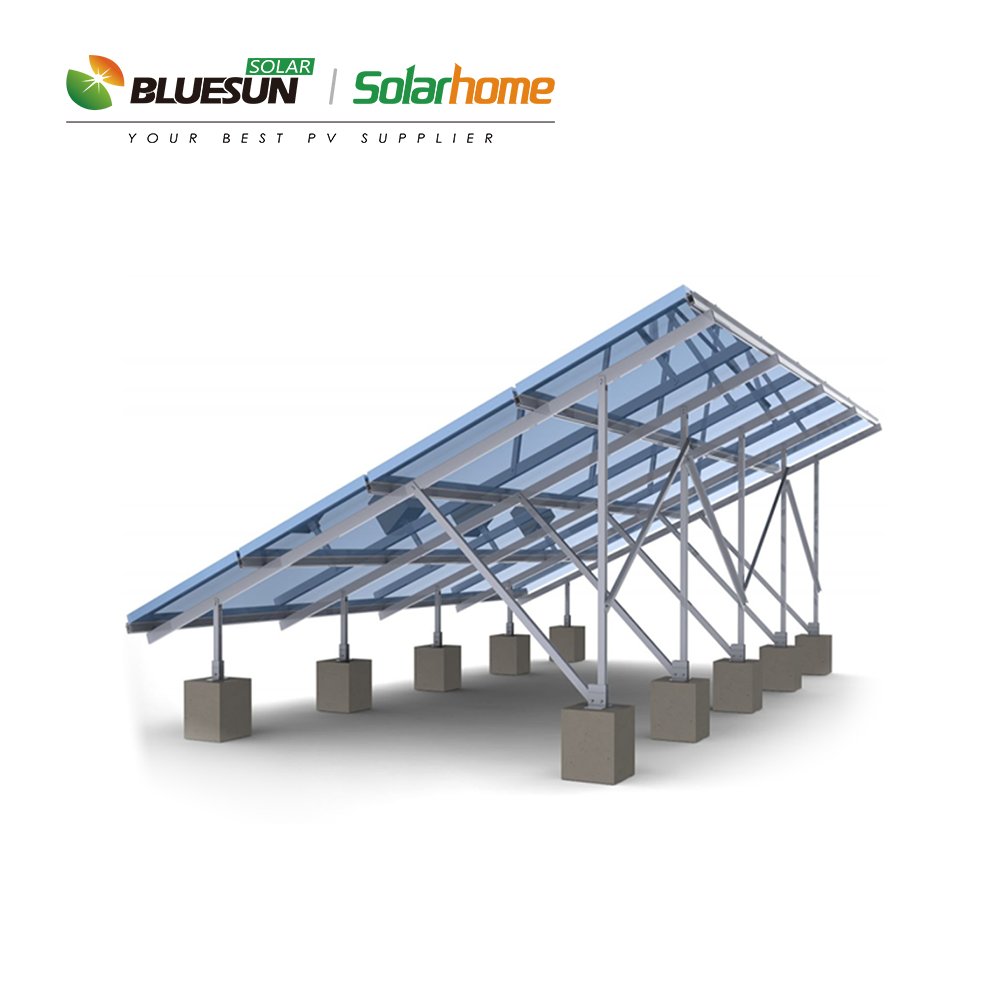 Bluesun home systems 50KW Solar Grid Tie 10kw 20KW 30KW inverter PV solar panel power System 15KW Off Grid with MPPT Controller