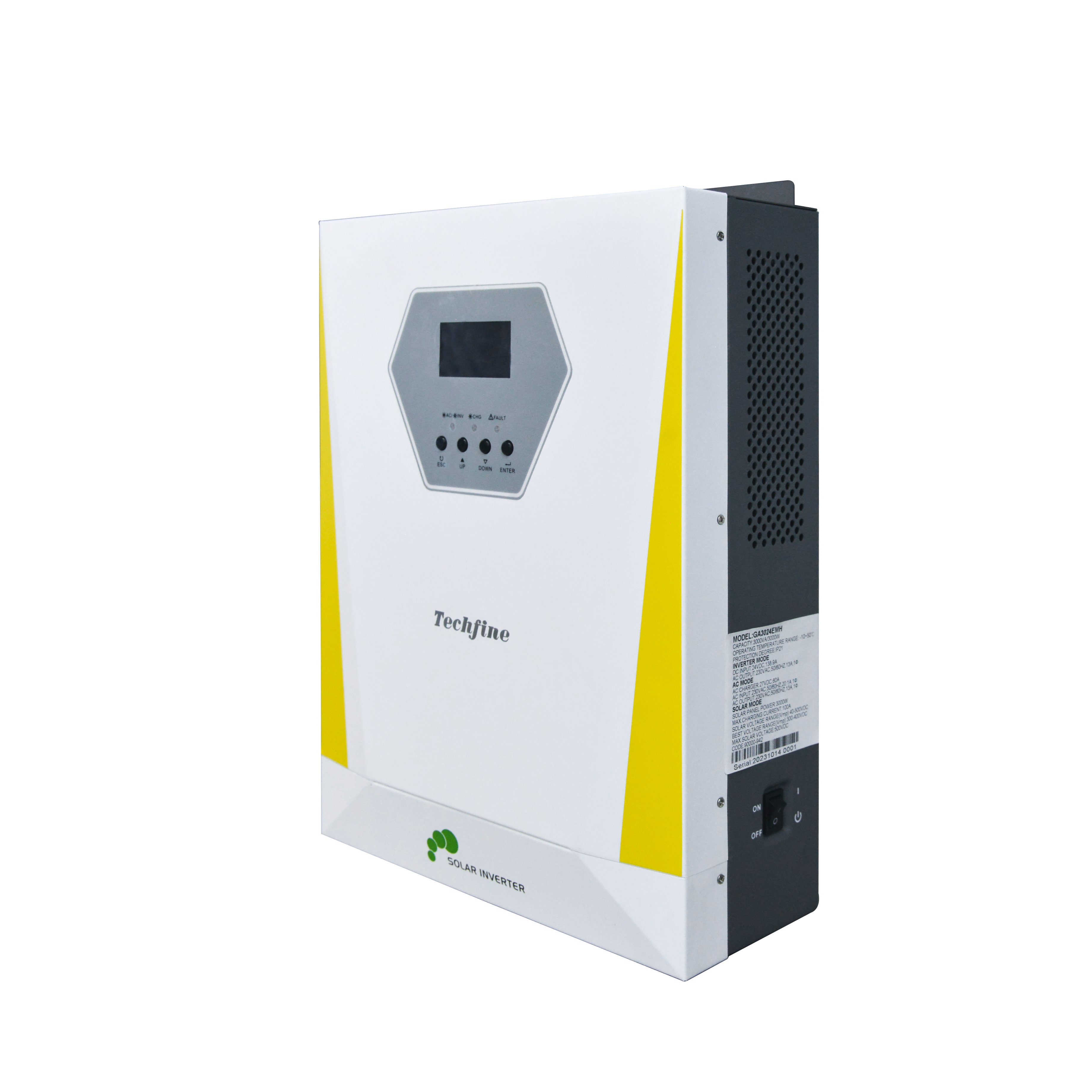 10kw off-Grid Hybrid Solar Inverter factory supply BMS for function for lithium battery