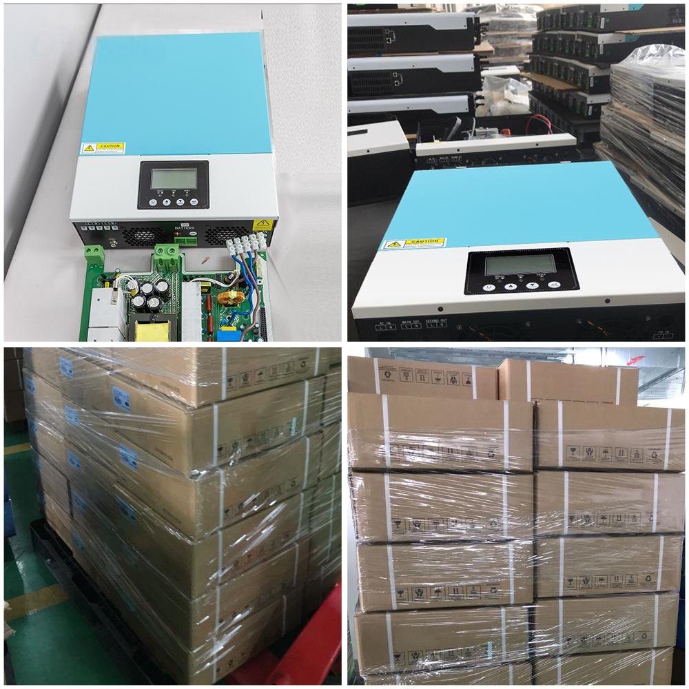 12Vdc 230Vac 1.5KVA 1500W Off Grid 1.5KW Solar Inverter With 80A MPPT use for home applications