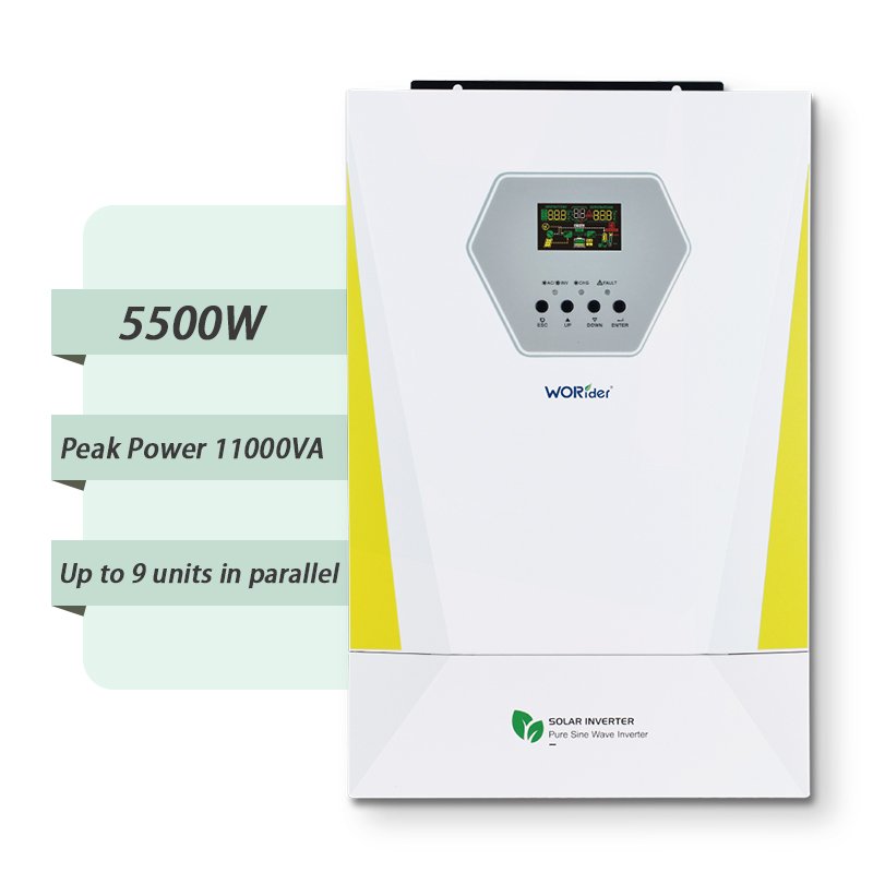 Supports customized hybrid solar inverter 12v 220v efficient conversion of DC power to AC power
