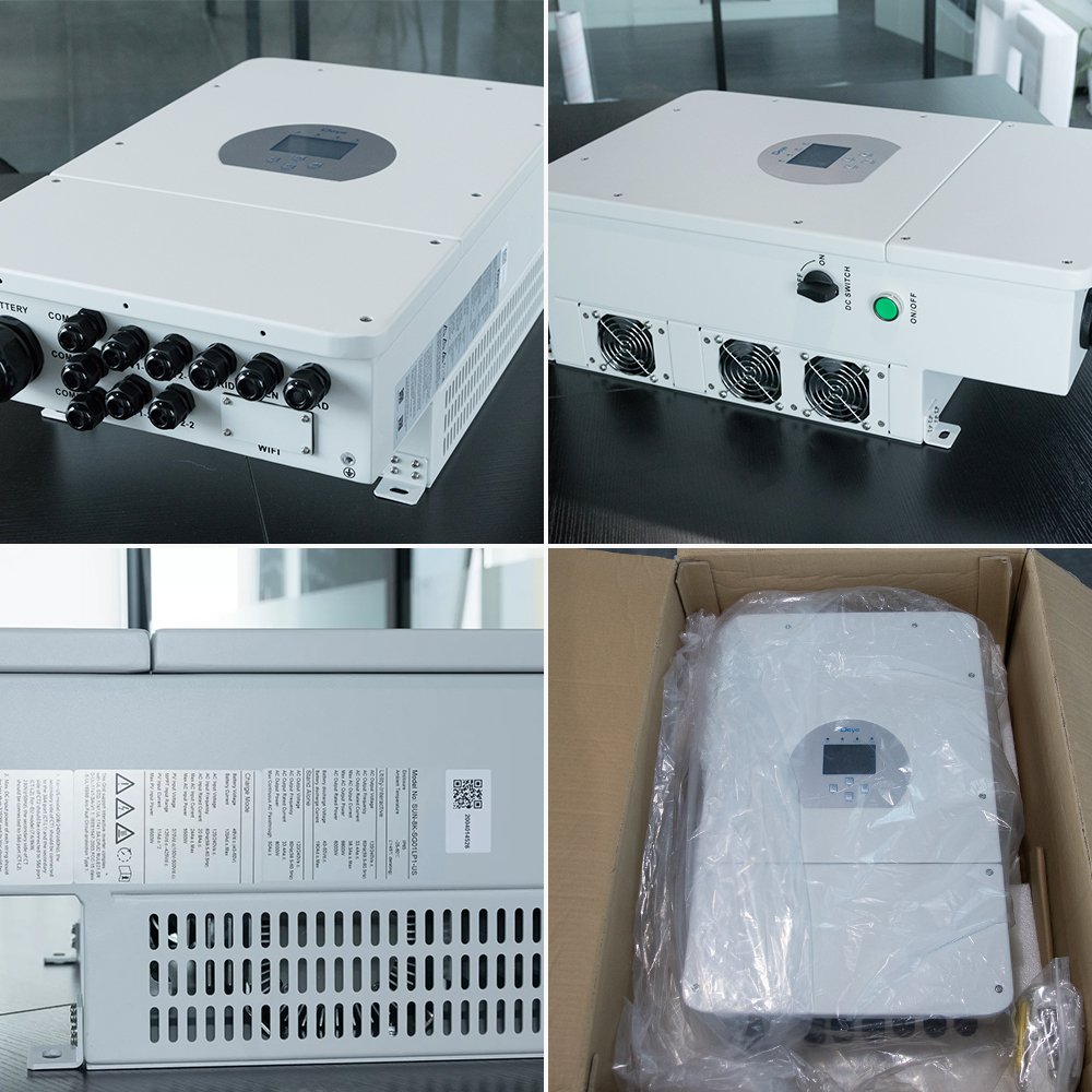 Deye Single Phase Hybrid Inverter 10Kw 30Kw 50Kw Hybrid Solar Inverter With Mppt Charge Controller