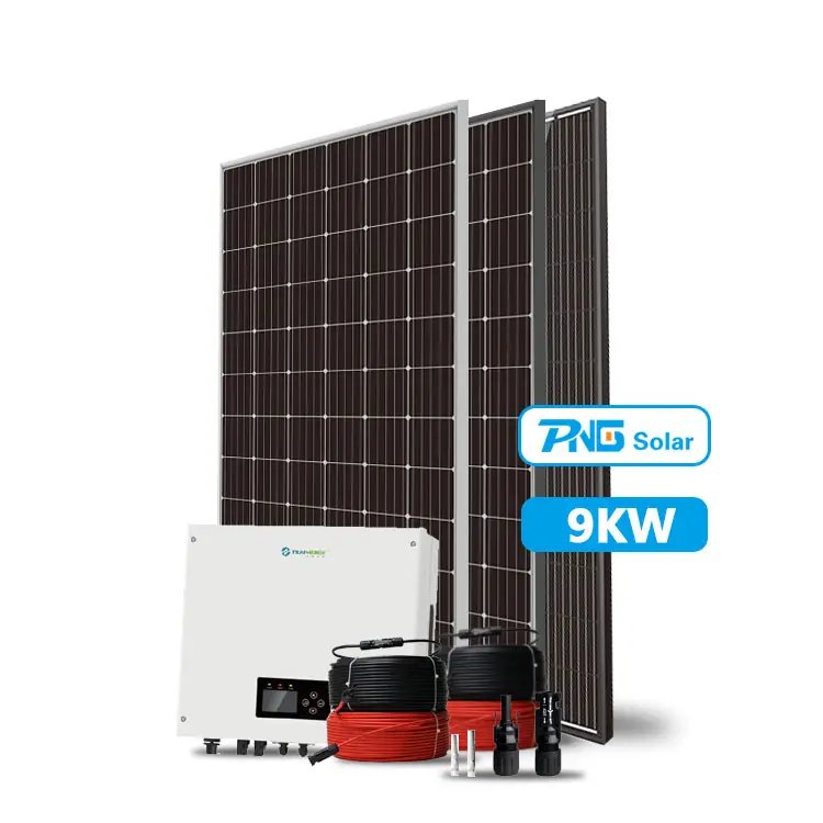 Solar Kit 7kw 8kw 9kw 10kw On Grid solar System With Growatt Sofar inverter High Power Generation