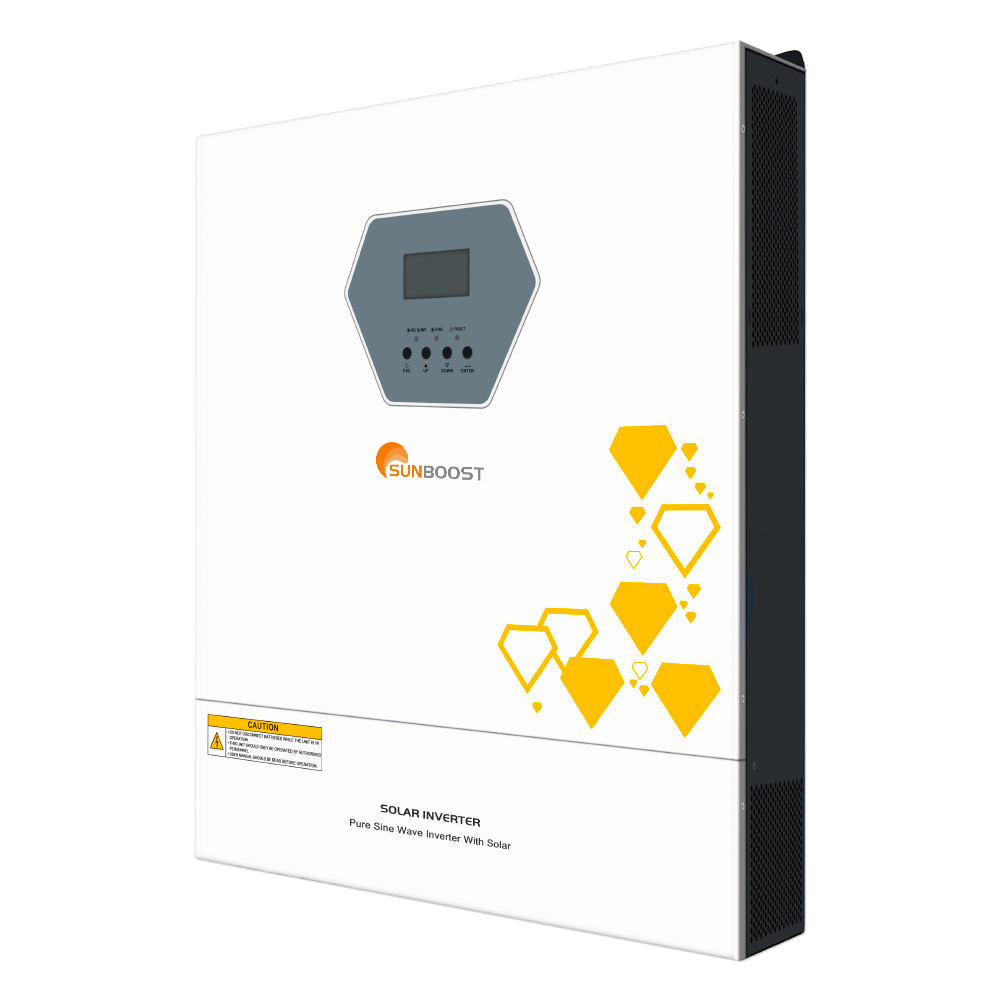 SUNBOOST 11KW 48V MPPT Inverters Support 9 Parallel Pure Sine Wave Output 8KW 10KW Hybrid Off Grid Solar Inverter kit system
