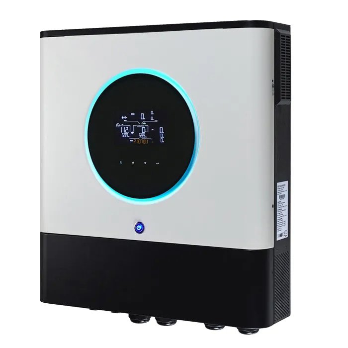 11KW MPPT Hybrid Solar Inverter 48VDC Convert To 230VAC All in One Inverter Hybrid Solar Energy System