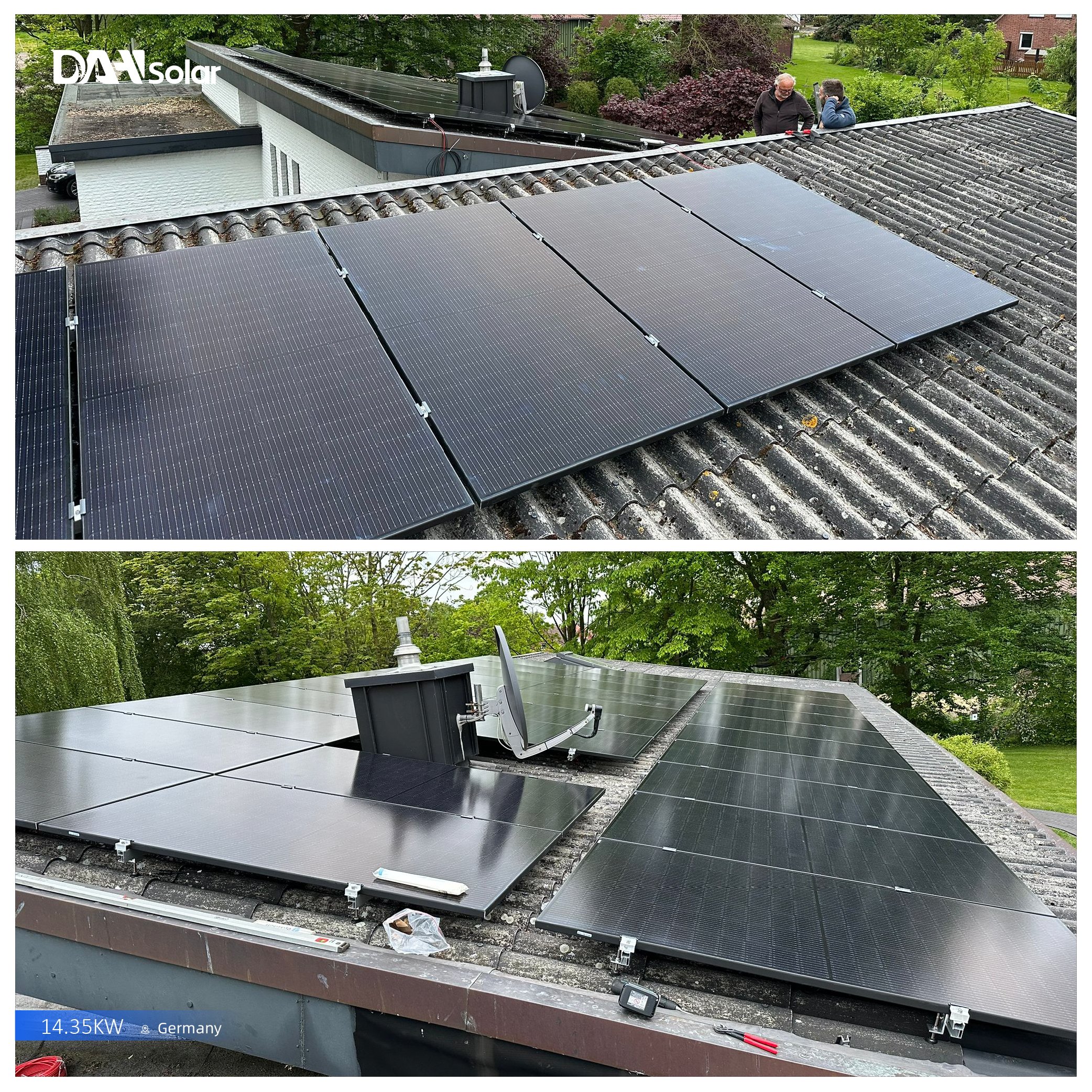 Hybrid Solar 10Kw 12Kw 15Kw Panel Systems Household Solar Inverter Solar Home System