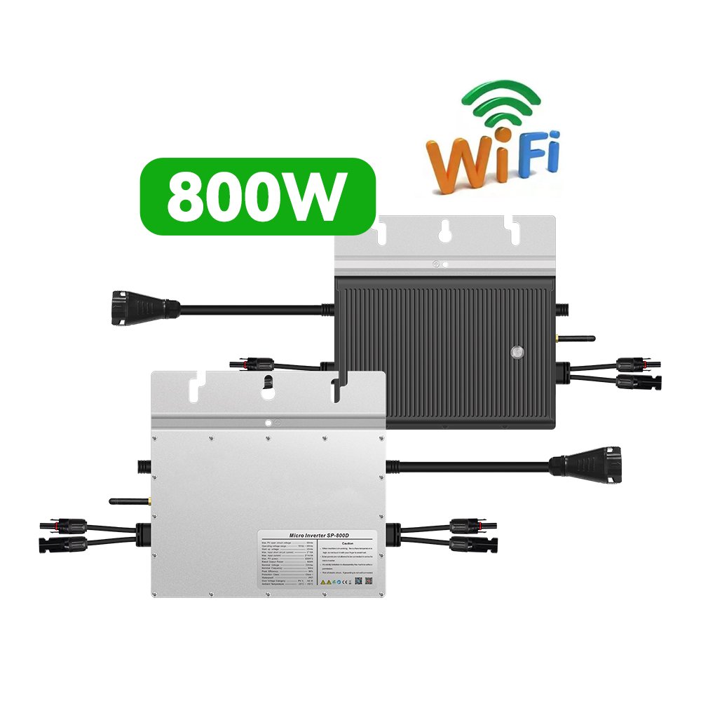 SPD Model High quality Plug & Play Micro Inverter Grid Tie WiFi Power 800W Mini Smart Micro Solar Inverter