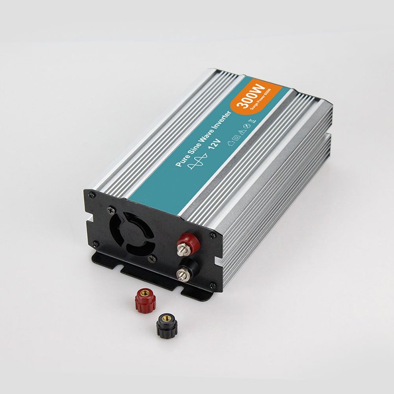 Pure sine wave DC 12V 24V 48V to AC110V 220V 300w solar inverter P-300