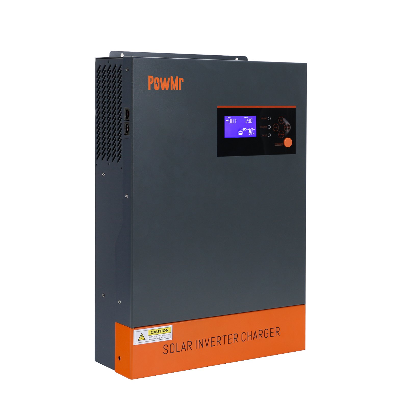 PowMr 3 Phase 5.5KW 48V 100A Solar Inverter Parallel 12 Units Hybrid Solar Inverter with mppt solar controller
