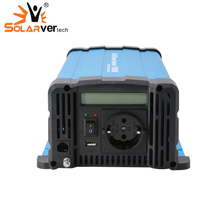 SolarverTech Solar Inverter 1500W 3000W off grid 24VDC to 230VAC pure sine wave power inverter