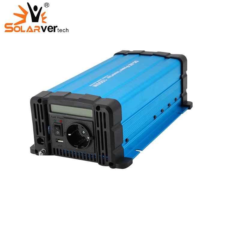 SolarverTech Solar Inverter 1500W 3000W off grid 24VDC to 230VAC pure sine wave power inverter