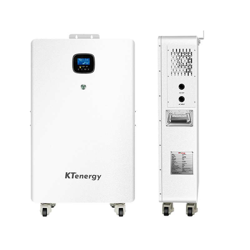 KT energy Home Energy Max 5KWH Lithium 5.5KW Inverter System Off Grid System ups backup power all in one solar inverter battery