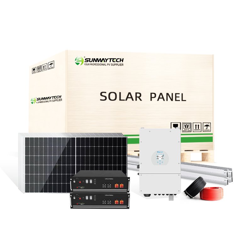Hybrid On grid 8kw house solar system for rooftop buy wholesale direct from china