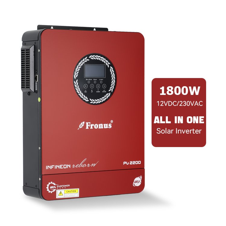 PowMr In Stock 1.8KW/1.6KW/3KW Pure Sine Wave Solar Inverter 24Vdc 12Vdc Single Phase Solar Inverter