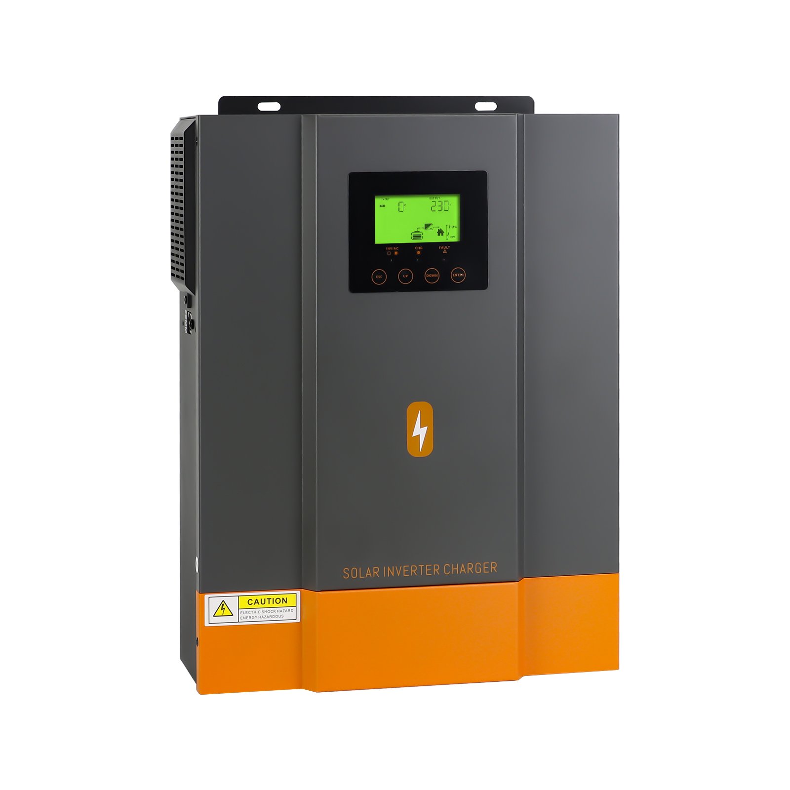 PowMr In Stock 1.8KW/1.6KW/3KW Pure Sine Wave Solar Inverter 24Vdc 12Vdc Single Phase Solar Inverter