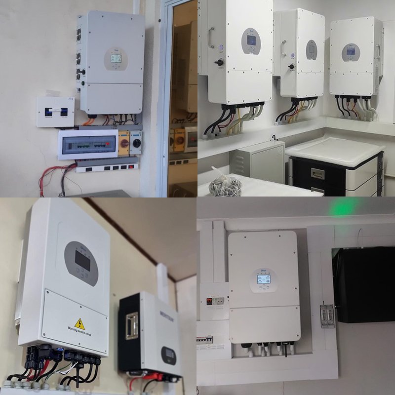 Deye Home Use IP65 SUN-5/6K-SG03LP1-EU 48V PV Battery Single Phase Deye SUN-8K-SG01LP1-EU Hybrid Solar Inverter 5KW 6KW EU Stock