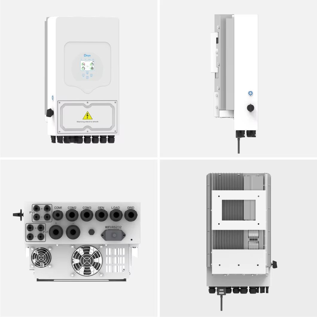 Deye hybrid solar energy inverter SUN-6K-SG05LP1-EU 5KW 6KW Single Phase 5000w 6000w solar inverter