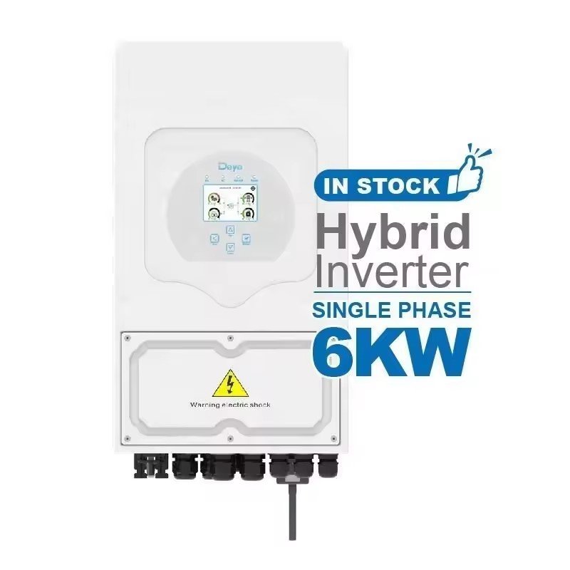 Deye hybrid solar energy inverter SUN-6K-SG05LP1-EU 5KW 6KW Single Phase 5000w 6000w solar inverter