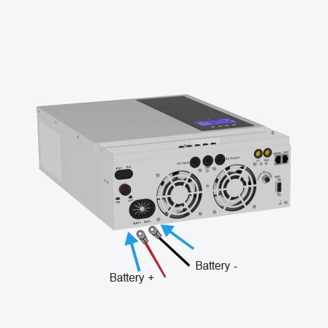 Hybrid solar inverter