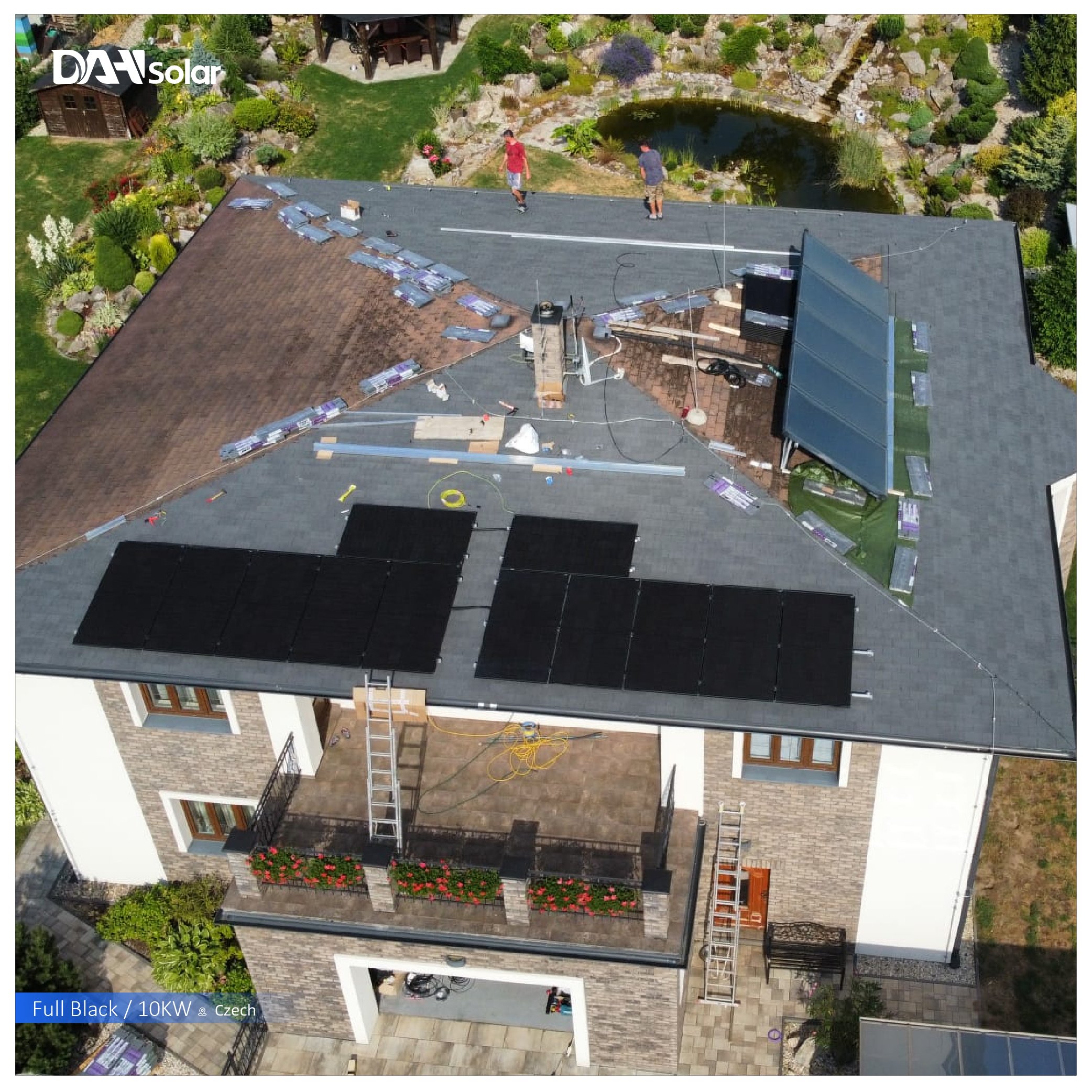 Customized Solar System 5KW 6KW 8KW 10KW Home Hybrid European Warehouse Solar Kit