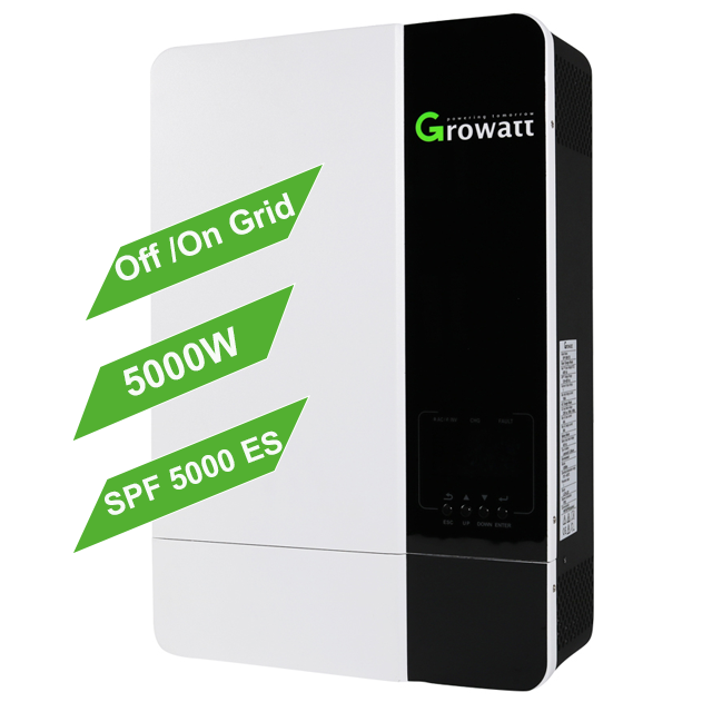 Wholesale Price Solar Power Inverter Growatt 5KW 5000ES Technology Solar Power Smart Off Grid Inverter In Stock