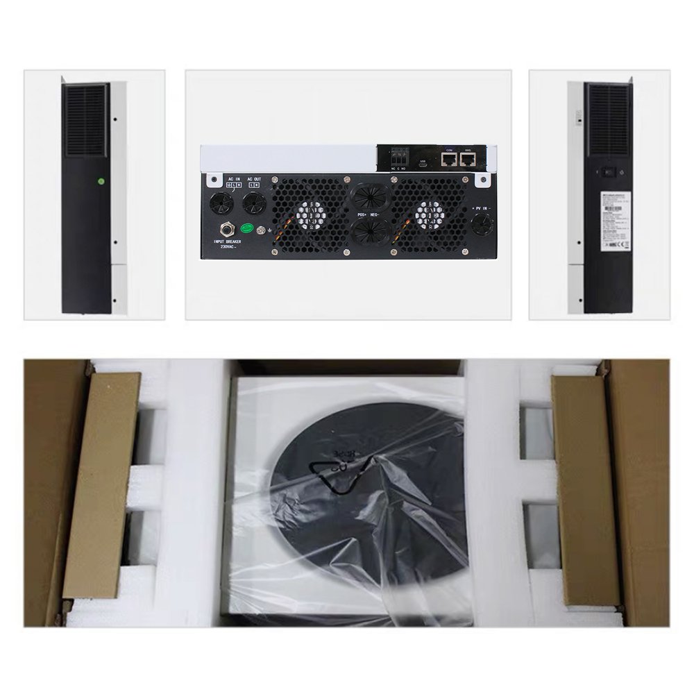 3Kw 5Kw 8Kw 10Kw Dual Output Off On Grid Invertor 48V Hybrid Solar Inverter Pure Sine Wave Solar Inverters With MPPT Controller