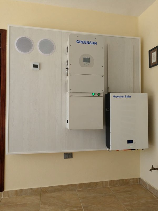 growatt grid tied solar system 5kw 8kw 10kw Solar System On Grid 5000 Watts with solar panel and solar inverter