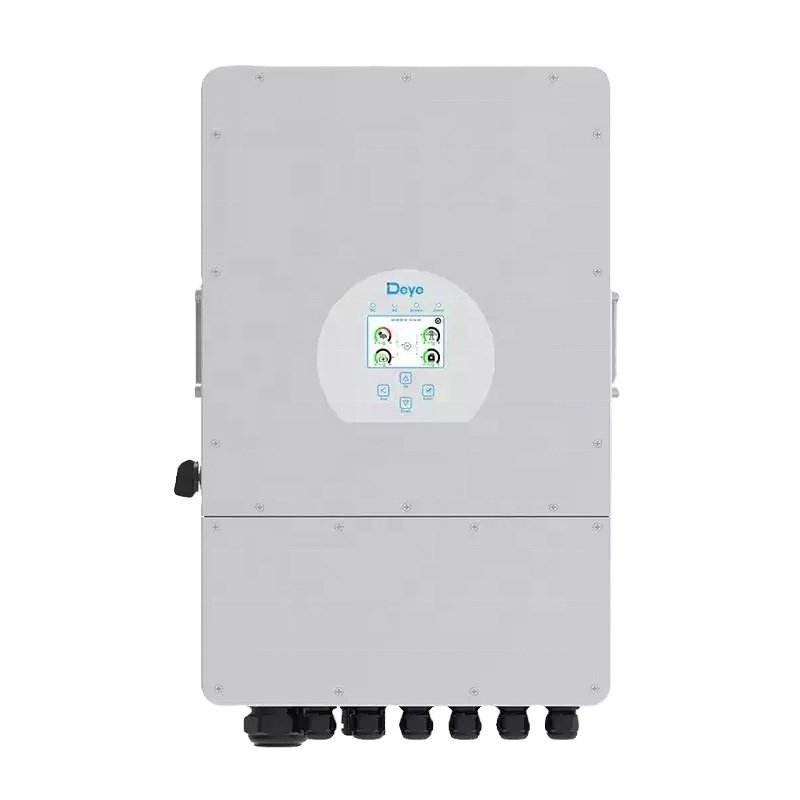 Deye 8kw 10kw 12kw Hybrid Inverter 3Phase 48V Solar Inverter Deye SUN-18/20/22/23/25K-G05 Sun-12k-sg04lp3-eu In Eu Stock