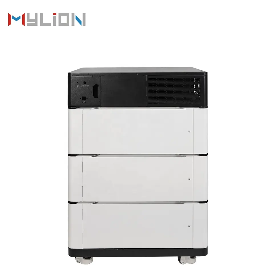 MyLion 20kw All-In-One Energy Storage System Solar Inverter & LiFe PO4 Battery Moveable Power System