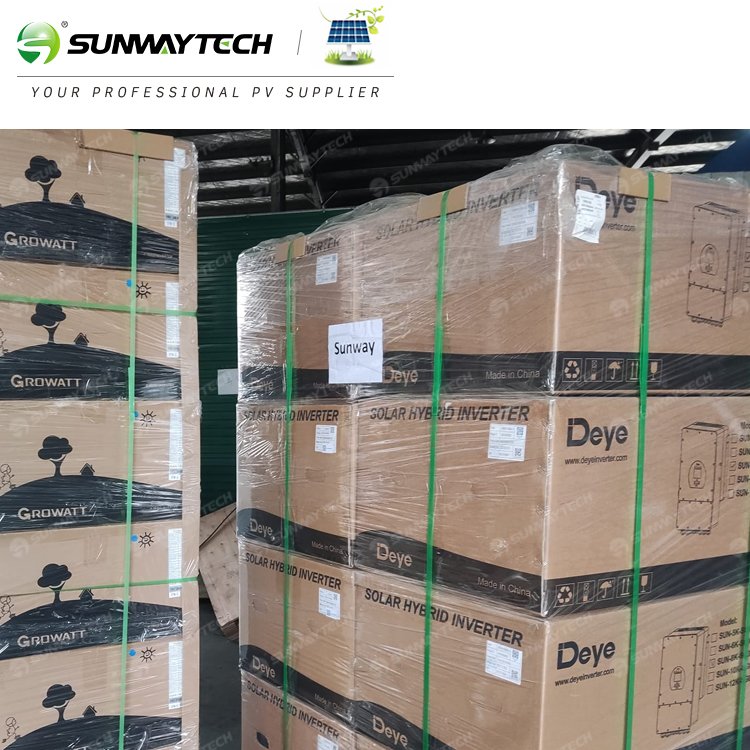 Deye high quality SUN-8K-SGO1LP1-EU single phase hybrid solar inverter with low voltage battery