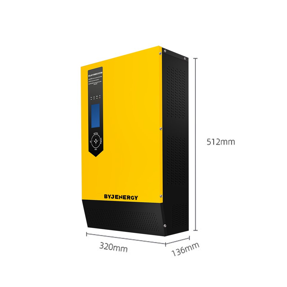Single Phase Hybrid Solar Inverter 3KVA 2400W Pure Sine Wave Solar Power Inverter 3KVA