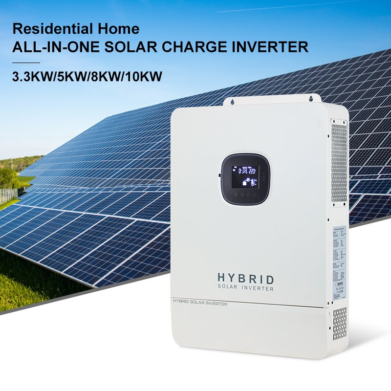 Solarthon Solar Inverter 5.5kw 5kw 3.5kw 3.3kw 3kw 2kw Solar Energy System For Home Off Grid Full Set