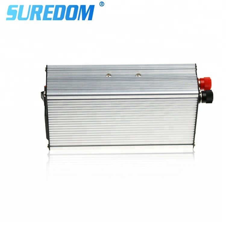 Suredom 1200w/2400w (peak) modified sine wave car power inverter with usb port