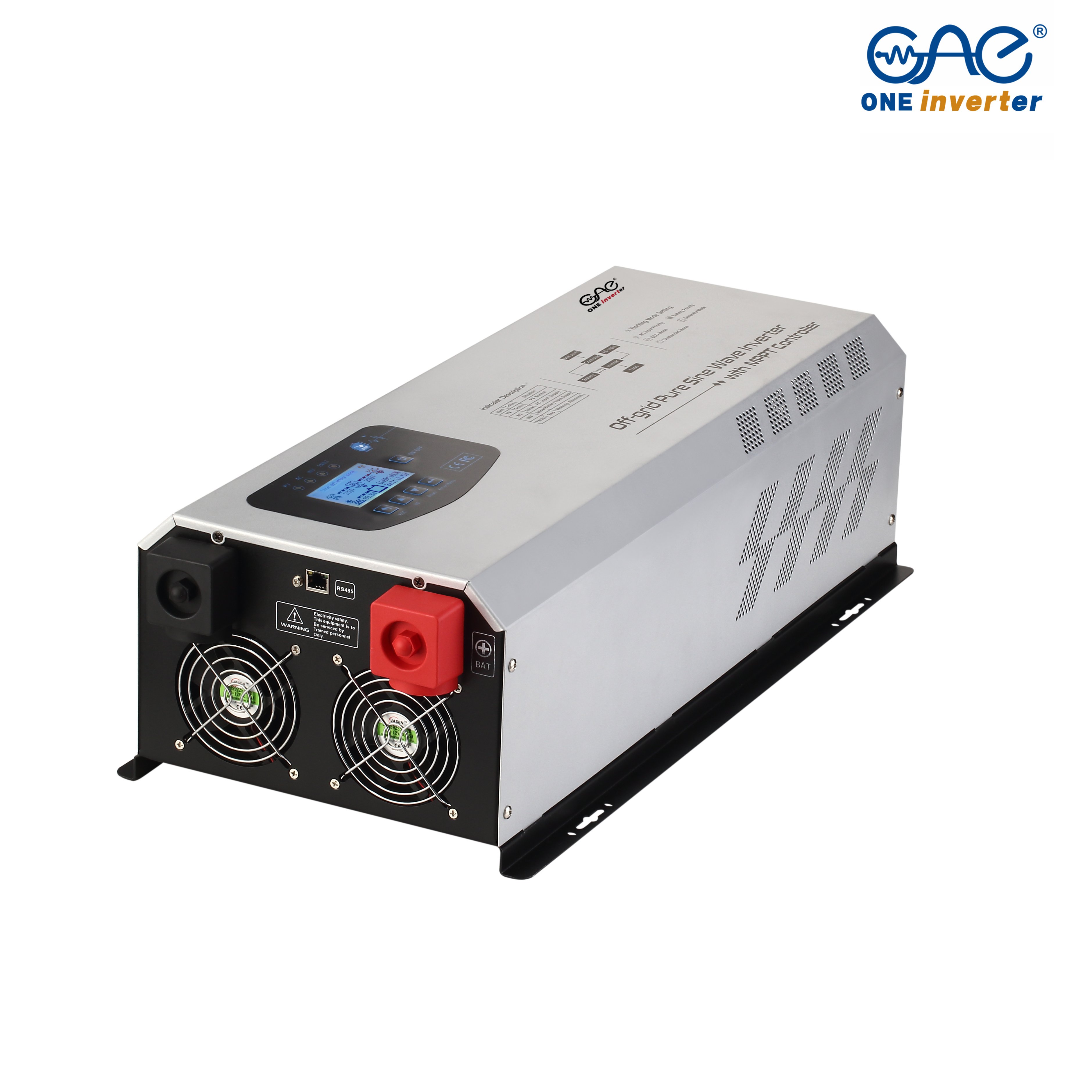 factory price 5kw hybrid 60A mppt solar inverte power inverter 12v 220v pure sine